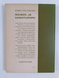 Mainos- ja somistusoppi