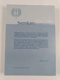 Svenskans beskrivning 25 : Förhandlingar vid Tjugofemte sammankomsten för svenskans beskrivning : Åbo den 11 och 12 maj 2001, 25 - Åbo den 11 och 12 maj 2001