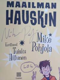 Maailman hauskin (signeerattu, tekijän omiste)