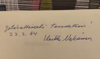 Sissisotaa : sissipäällikön muistelmia jatkosodasta ja Lapin sodasta (signeerattu)