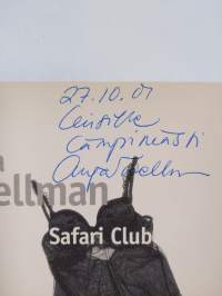 Safari club (signeerattu, tekijän omiste)