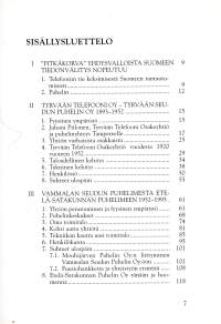 Sata vuotta puhetta piuhaa pitkin. Etelä-Satakunnan Puhelin Oy 1893-1993