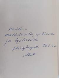 Näkymättömän paino (signeerattu, tekijän omiste, ERINOMAINEN)