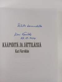 Kääpiöitä ja jättiläisiä (signeerattu, tekijän omiste)