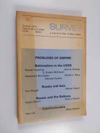 Problems of Empire : Survey - a journal of East and West studies : Summer 1979 : Volume 24 no 3 (108)