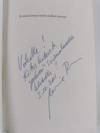 Ja minä irrotan sinusta kaiken kuonan (signeerattu)