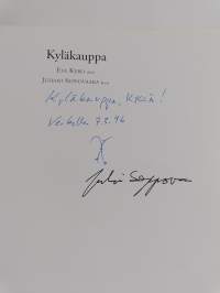 Kyläkauppa (signeerattu, tekijän omiste)