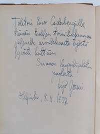 Suomalaiset kertojat : valikoima suomalaista kertomakirjallisuutta (signeerattu, tekijän omiste)