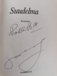Suudelma (signeerattu, tekijän omiste, ERINOMAINEN)