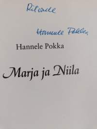 Marja ja Niila (signeerattu, tekijän omiste)