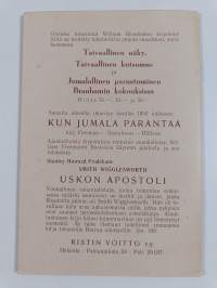Jämsän ihme : kertomus 3-vuotiaan Kirsti Aurevaaran parantumisesta uskon rukouksen kautta