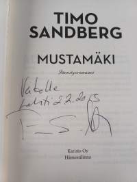 Mustamäki : jännitysromaani (signeerattu, tekijän omiste)