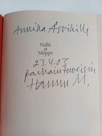 Nalle ja Moppe : Eino Leinon ja L. Onervan elämä (signeerattu, tekijän omiste)