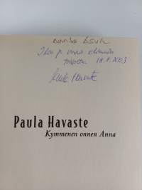 Kymmenen onnen Anna (signeerattu, tekijän omiste)