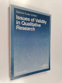 Issues of validity in qualitative research