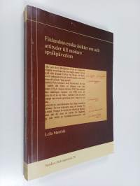Finlandssvenska åsikter om och attityder till modern språkpåverkan (signeerattu, tekijän omiste)