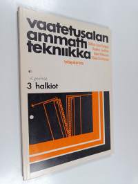 Vaatetusalan ammattitekniikka : työtapakortisto 3 : Halkiot