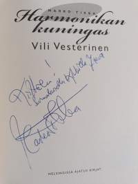 Harmonikan kuningas Vili Vesterinen (signeerattu, tekijän omiste)