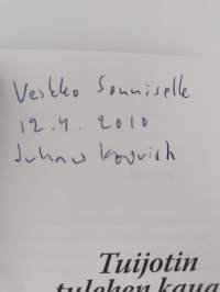 Tuijotin tulehen kauan : Toivo Kuulan lyhyt ja kiihkeä elämä (signeerattu, tekijän omiste)