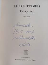 Koivu ja tähti (signeerattu, tekijän omiste)
