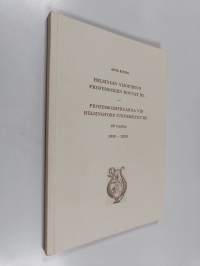 Helsingin yliopiston professorien rouvat ry. = professorsfruarna vid Helsingfors universitet rf. : 40 vuotta 1950-1990