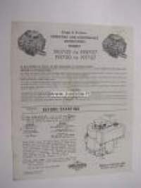 Briggs &amp; Stratton 190700-190707, 191700-191707 operating and maintenance instructions -käyttöohjeet