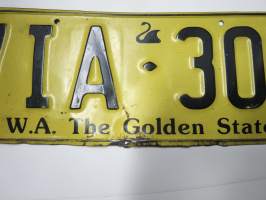 Western Australia 7IA-305 - W.A. The Golden State -rekisterikilpi