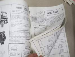 Smiths lämmityslaitteita ja tarvikkeita autoihin ja työkoneisiin - F376, F570, F1200, R552 -myyntiesite