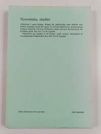 Nysvenska studier 63/1983