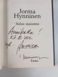 Jorma Hynninen : sielun maisemia (signeerattu, tekijän omiste)