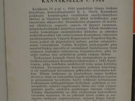 Suomen kohtalon ratkaisu Kannaksella v. 1944