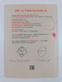 Vanliga palsternackan för gottegrisar året 1987