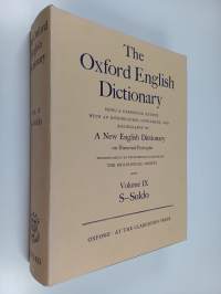 The Oxford English Dictionary Volume 9: S-Soldo