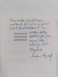 Äktenskap, samboende, partnerskap (signeerattu, tekijän omiste)
