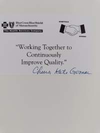 The Juran Prescription - Clinical Quality Management (signeerattu, tekijän omiste)