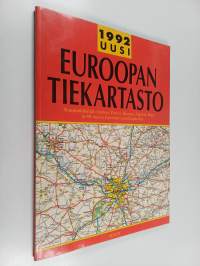 Uusi Euroopan tiekartasto : kaupunkikartat: Lontoo, Pariisi, Rooma, Madrid, Wien ja 40 muuta Euroopan suurkaupunkia