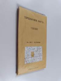 Topografinen kartta 1:50000 : n:o 2831 1 Peltovuoma