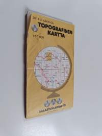 Topografinen kartta 1:50000 : 2814 2 Näkkälä
