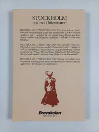 Stockholm i litteraturen 1700-1930