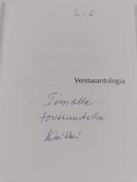 Verstasantologia eli ihmisiä ennen suurta saneerausta : henkilökuvia työpaikoilta (signeerattu, tekijän omiste)