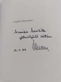 Kirjalliset liikemiehet : kustantajakuvia (signeerattu, tekijän omiste)