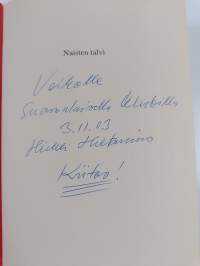Naisten talvi (signeerattu, tekijän omiste)