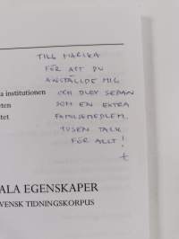 Interrelaterade lexikala egenskaper - engelska adjektivimporter i en svensk tidningskorpus + Artiklar (signeerattu, tekijän omiste)