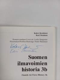 Suomen ilmavoimien historia 3B = Finnish Air Force history 3B, Fokker D XXI (Wasp) (signeerattu)