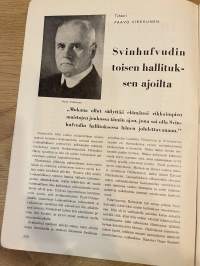 Suomen vapaussota 1944 nr 5-6 - Oikeustaistelija, Tohtori Paavo Virkkunen: Svinhufvudin toisen hallituksen ajoilta, ym.