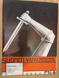 Suomen vapaussota 1933 nr 8 - Jääkäriliike, Epätoivoinen kamppailu Pohjanlahden jäätikölllä, ym.