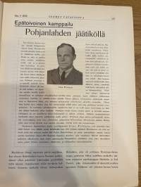 Suomen vapaussota 1933 nr 8 - Jääkäriliike, Epätoivoinen kamppailu Pohjanlahden jäätikölllä, ym.