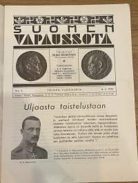 Suomen vapaussota 1933 nr 4 - Vaasan marssi Länkipohjan taistelun ratkaisijana, ym.