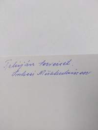Muistelmapaloja (signeerattu, tekijän omiste)