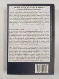 Existential Psychotherapy of Meaning - A Handbook of Logotherapy and Existential Analysis